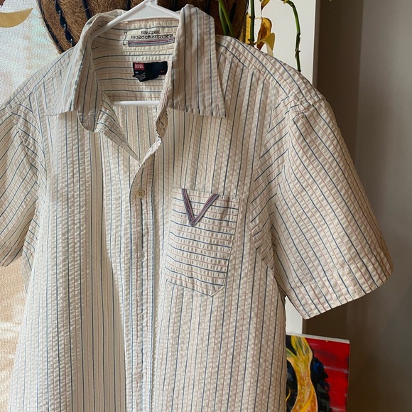 Diesel stripes print pattern with raised effect on fabric. Excellent - XL - Picture 8 of 10